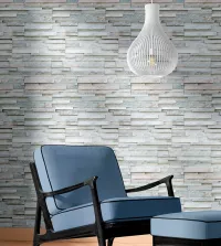 Papel de parede adesivo filetes de mármore 3510-8509