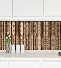 Papel de parede bambu em varas finas 3512-8515