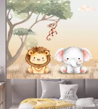 Papel de parede Safari Baby 3514-8521