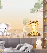 Papel de parede Safari Baby 3514-8522