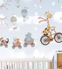 Papel de parede Mural infantil Safari 3519-8542