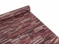 Papel de parede canjiquinha com pedras marrom 158-855