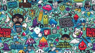Papel de Parede Grafite 01