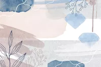 Papel de Parede adesivo pintura tons azul