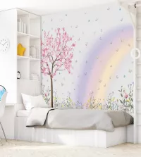 Foto Mural Infantil Arco-íris Soft 3559-8637