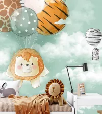 Foto Mural Infantil leão baby 3565-8656