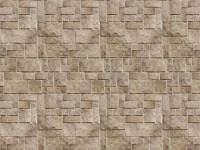 Papel de parede canjiquinha forma de pedras marrom café 174-868