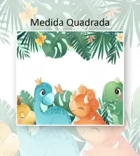 Mural infantil família Dinossauro 3579-8699