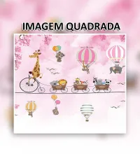 Foto Mural zoo infantil rosa 3581-8702