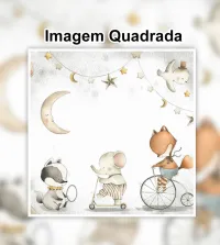 Foto Mural Infantil noite animais 3580-8708