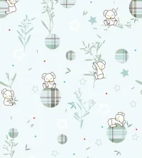 Papel de parede infantil coala 3587-8723