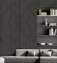 Papel de parede madeira escura 3399-8781
