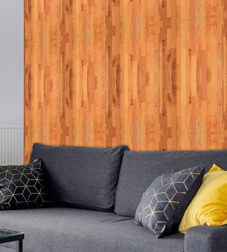 Papel de parede modelo madeira de construção