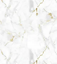 Papel de Parede Marmore Carrara Branco Gold 3632-8852