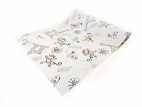 Papel de parede infantil macaquinhos girafinhas e passarinhos 585-900