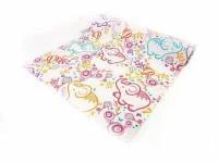 Papel de parede infantil elefantes coloridos 584-901