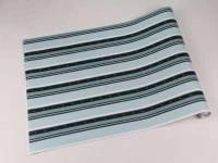 Papel de parede com listras verticais em tons de azul 57-911