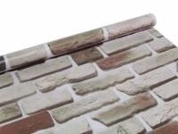 Papel de parede tijolo 3D baiano misto 590-923