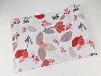 Papel de parede Floral em tons de vermelho 213-959
