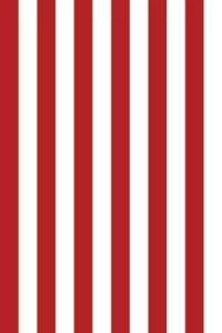 Papel de parede listrado vermelho e branco 78-96