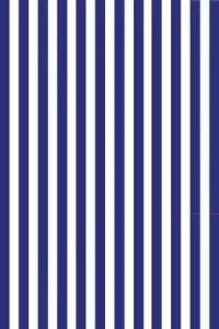 Papel de parede listrado azul royal e branco 79-97
