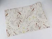 Papel de parede floral com fundo amarelo 381-971