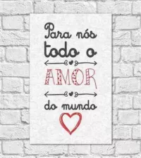 Quadros com frases