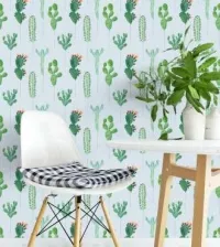 Papel de parede Cactos e Suculentas