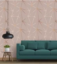 Papel de Parede Rose Gold